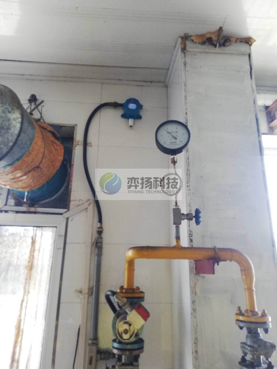 单位餐厅食堂天然气泄漏报警器